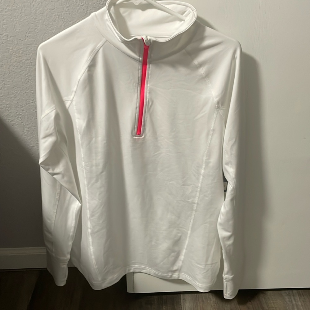 White Tek Gear 1/4 zip. NWT